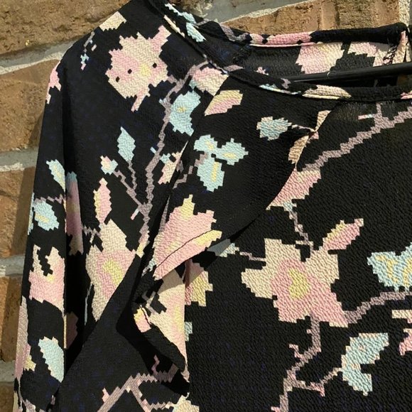 NWOT Cotton On Retro Floral Blank Dress Size M - Picture 6 of 12